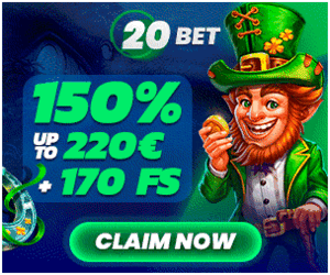 Nyhed 20bet Betting og Casino Bonus 20bet Få stor Betting og Casino Bonus